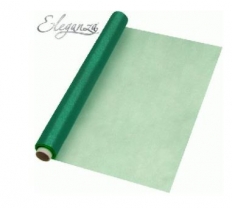 Eleganza Soft Sheer Organza 47cm X 10M No.15 Emerald Green