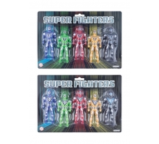 10cm Super Fighter Figures 2 Designs