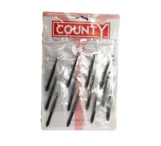 County Eyebrow Tweezers x 12