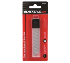 Blackspur 10 Pack Large Snap-Off Blade Set