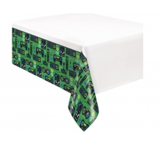 Gamer Birthday Plastic Table Cover 54" X 84"