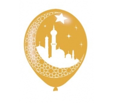 Eid Latex Balloons 11"/27.5cm - 6 Pack g