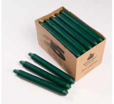 Dark Green 7Hr Window Box Candles 25 Pack