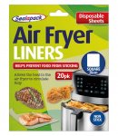 Dispoable Air Fryer Liner Square 20 Pack 20cm