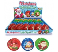 CHRISTMAS LIGHT UP YOYO'S 5.5CM