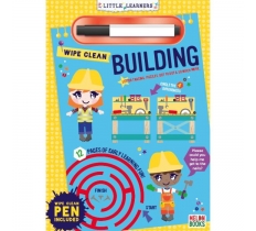 Building Wipe Clean Book with Pen (ZERO VAT)