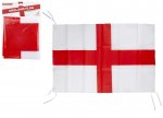 St George England 76 X 50cm Rayon Flag With String