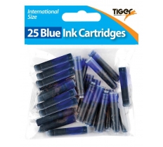 Tiger Blue Ink Cartridges 25 Pack