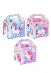 Unicorn Party Box 14cm x 9.5cm x 12cm