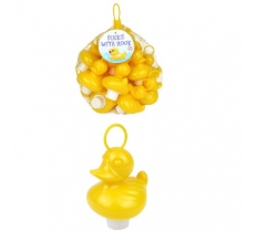 Weighted Yellow Ducks with Hooks X 20