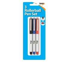 Tiger Rollerball Pen Set 3 Pack