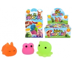 3pc Mini Squishies Assorted Colour Bag