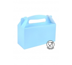 Lunch Box Baby Blue 22.5 X 9.5 X 12cm