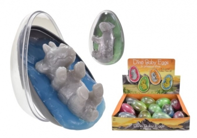 Dino Baby Egg Slime In Display Box