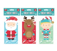 3D Character Treat Bags 6 Pack