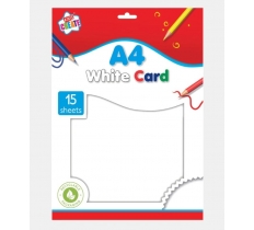 A4 White Card