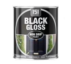 Black Gloss Non-Drip Paint 300ml