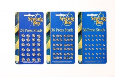Sewing Press Studs ( Assorted Sizes )