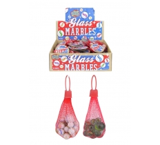 Retro Glass Marbles Pack Of 20