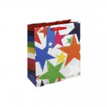 Multi Coloured Star Medium Bag