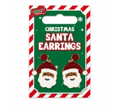 Novelty Santa Earrings