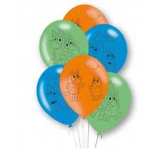 Bluey Latex Balloons 11"/28cm