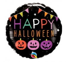 18" Halloween Pumpkin in Party Foil Balloon