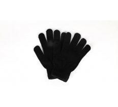 Black Mens wool gloves