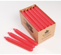 Red 7Hr Window Box Candles x 25pc