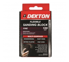 Dekton Flexible Sanding Block - Fine - 120 Grit