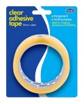 County Clear Adhesive Tape 19mm X 66M