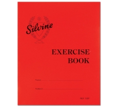 Silvine Exercise Book Ruled Feint 203mm X 165mm 40 Pages
