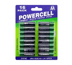 Powercell AA Battery 16 Pack