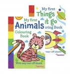 My First Animals & Things That Go Colouring Book 24cm X 17cm