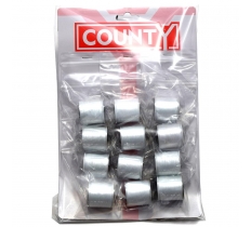 County White Sewing Thread X 12