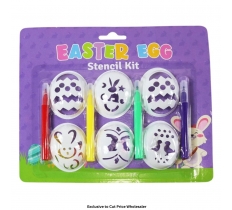 Easter Egg Colouring Stencil Set