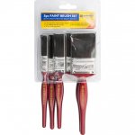 Paint Brush Cherry Red 5 Pack