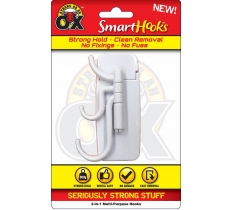 Seriously Strong 3 In 1 Removable Hanging Hooks