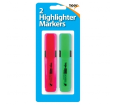 Tiger Highlighter Markers 2 Pack