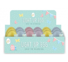 Easter Light Up Egg ( Assorted Colours )