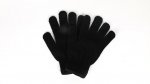 Black Mens wool gloves
