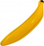 Inflatable Banana 80cm