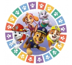 Paw Patrol 23cm Paper Plates 12 Pack