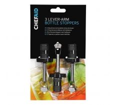 Chef Aid Bottle Stoppers Set Of 3