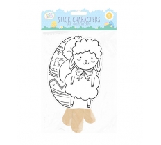 Easter Stick Characters 5 Pack