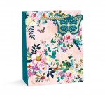 Gift Bag Medium - Butterflies ( 18 X 23 X 10cm )