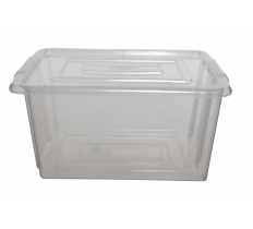 Whitefurze Medium Stack & Store Storage Box Base 32L