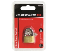 Blackspur 25mm Brass Padlock