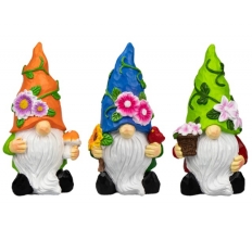 Flower Hat Garden Gonk Decoration 20cm