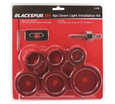 Blackspur Down Light Installation Kit 9 Pack
